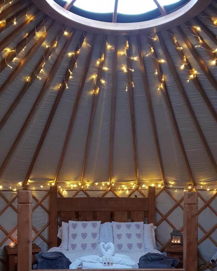 Secret Cloud House Holidays Luxury Yurts With Hot Tubs Luxury tent Cauldon